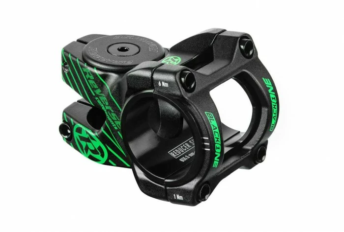 Reverse Vorbau Black One D-2 MTB Fahrrad Vorbau 31.8mm / 35mm Schwarz/grün 3 Reverse Vorbau Black One D-2 MTB Fahrrad Vorbau 31.8mm / 35mm Schwarz/grün