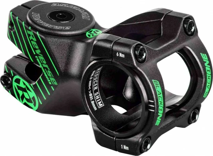 Reverse Vorbau Black One D-2 MTB Fahrrad Vorbau 31.8mm / 50mm Schwarz/grün 3 Reverse Vorbau Black One D-2 MTB Fahrrad Vorbau 31.8mm / 50mm Schwarz/grün