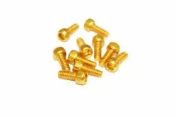 Reverse Escape Pro + Black One Pedal Alu Pin Set US Goldfarben