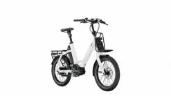 QIO Eins P-E Plus Enviolo 20'' Pedelec E-Bike Compact Fahrrad Weiß 2023