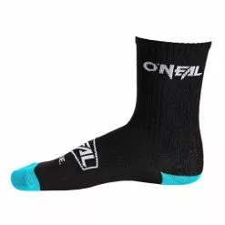 O'neal Crew Icon Fahrrad Socken Schwarz/türkis 2023 Oneal