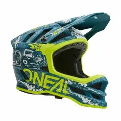 O'Neal Blade Polyacrylite HR DH Fahrrad Helm Türkis/gelb 2023 Oneal 9 O'Neal Blade Polyacrylite HR DH Fahrrad Helm Türkis/gelb 2023 Oneal -Fahrräder Verkäufe 0453 2245left