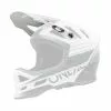 O'Neal Blade Polyacrylite Delta Visor Helm Blende Schirm Weiß/grau Oneal