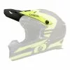 O'Neal Fury Stage Visor Helm Blende Schirm Grau/gelb Oneal -Fahrräder Verkäufe 0499 030