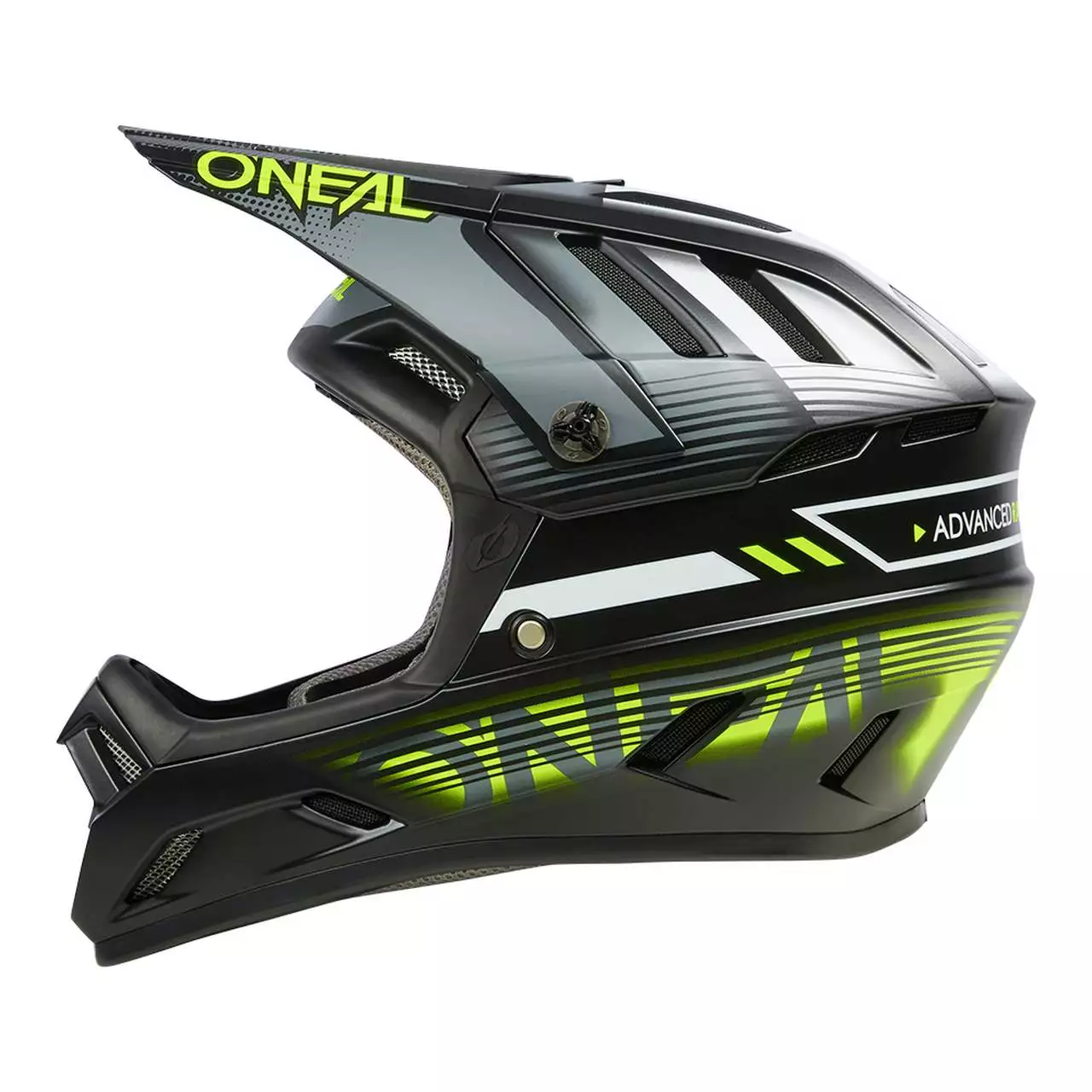 O'Neal Backflip Eclipse DH Fahrrad Helm Grau/gelb 2023 Oneal 6 O'Neal Backflip Eclipse DH Fahrrad Helm Grau/gelb 2023 Oneal – Bild 4