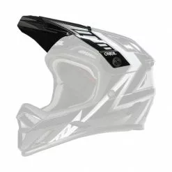 O'Neal Backflip Knox Visor Helm Blende Schirm Schwarz/weiß Oneal