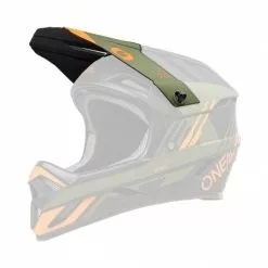 O'Neal Backflip Strike Visor Helm Blende Schirm Grün/orange Oneal