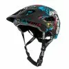 O'neal Defender 2.0 Wild All Mountain MTB Fahrrad Helm Schwarz/multi 2023 Oneal
