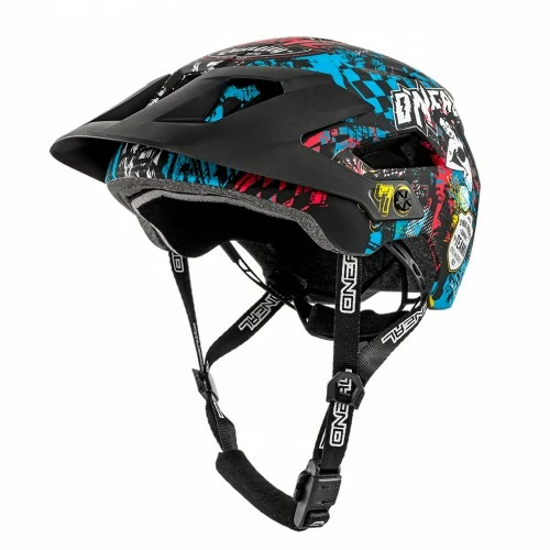 O'neal Defender 2.0 Wild All Mountain MTB Fahrrad Helm Schwarz/multi 2023 Oneal 3 O'neal Defender 2.0 Wild All Mountain MTB Fahrrad Helm Schwarz/multi 2023 Oneal
