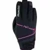 Roeckl Rhone Winter Fahrrad Handschuhe Schwarz/lila 2022 -Fahrräder Verkäufe 10 103834 0064Rhone