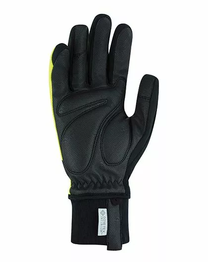 Roeckl Rofan Winter Fahrrad Handschuhe Gelb/schwarz 2022 4 Roeckl Rofan Winter Fahrrad Handschuhe Gelb/schwarz 2022 – Bild 2