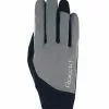 Roeckl Rotterdam Winter Fahrrad Handschuhe Silberfarben/schwarz 2022
