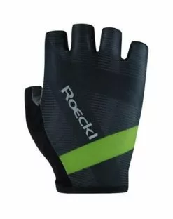 Roeckl Busano Fahrrad Handschuhe Kurz Schwarz/grün 2023