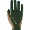 Roeckl Malvedo Fahrrad Handschuhe Lang Grün/beige 2023