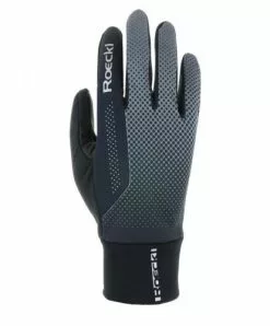 Roeckl Sports Roeckl Rimbach Winter Fahrrad Handschuhe Lang Grau/schwarz 2023