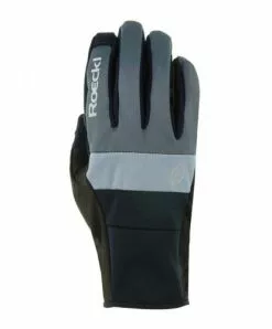 Roeckl Sports Roeckl Rainau Winter Fahrrad Handschuhe Lang Grau/schwarz 2023