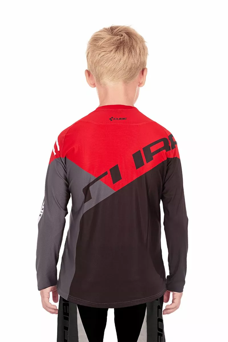 Cube Kinder Fahrrad Trikot Lang Schwarz/rot 2020 5 Cube Kinder Fahrrad Trikot Lang Schwarz/rot 2020 – Bild 3