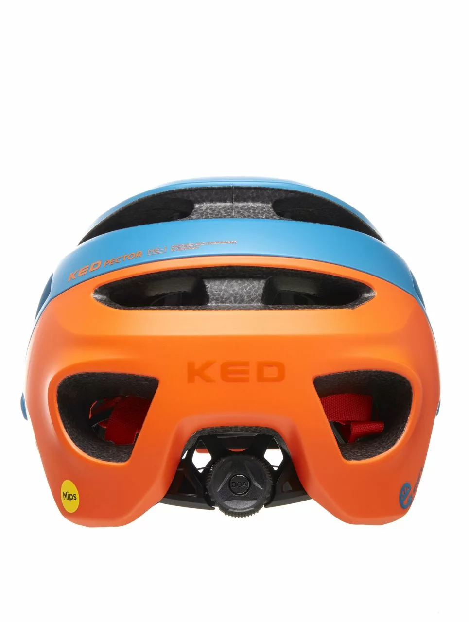 Ked Pector ME1 MTB Fahrrad Helm Matt Petrol/orange 2023 5 Ked Pector ME1 MTB Fahrrad Helm Matt Petrol/orange 2023 – Bild 3