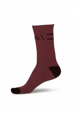 Ryke Mid Cut Fahrrad Socken Rot 2020