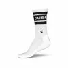 Cube After Race High Cut Fahrrad Socken Weiß/schwarz 2023