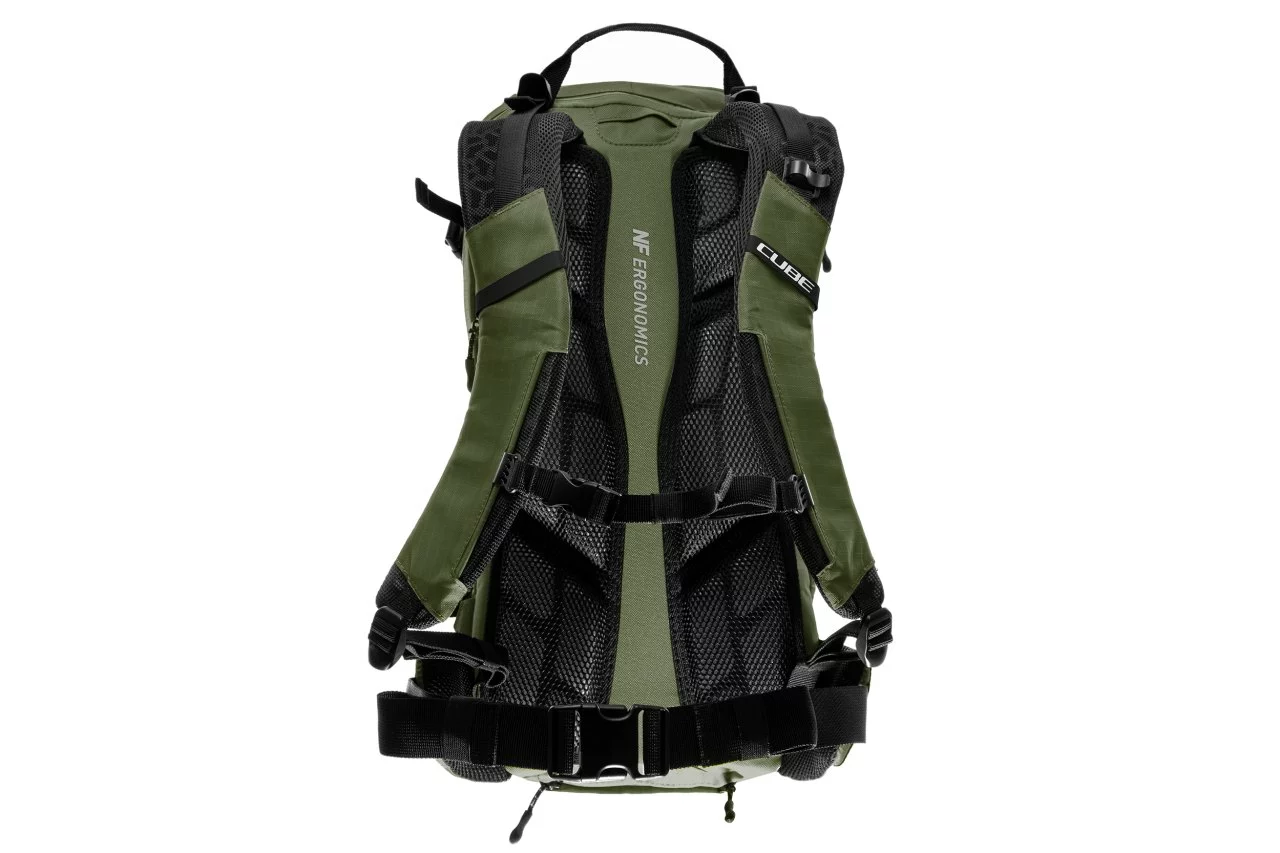 Cube ATX 22 TM Fahrrad Rucksack Olive Grün 7 Cube ATX 22 TM Fahrrad Rucksack Olive Grün – Bild 5