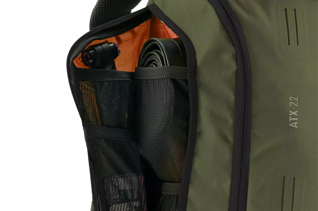 Cube ATX 22 TM Fahrrad Rucksack Olive Grün 4 Cube ATX 22 TM Fahrrad Rucksack Olive Grün – Bild 2