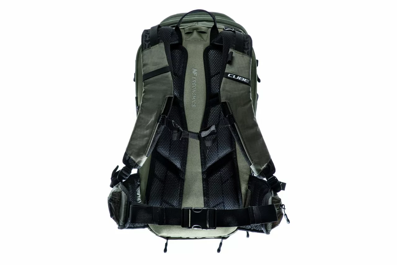 Cube ATX 30 TM Fahrrad Rucksack Olive Grün 4 Cube ATX 30 TM Fahrrad Rucksack Olive Grün – Bild 2