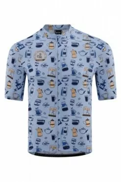 Cube Blackline CMPT Fahrrad Trikot Kurz Blau 2022