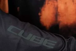 Cube ATX Fahrrad Trikot Lang Schwarz/orange 2022 -Fahrräder Verkäufe 122723