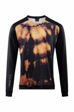 Cube ATX Fahrrad Trikot Lang Schwarz/orange 2022