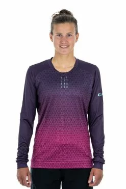 Cube ATX Damen Fahrrad Trikot Lang Lila/pink 2022 -Fahrräder Verkäufe 122830