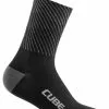 Cube Socks Be Warm High Cut Fahrrad Socken Schwarz/grau 2023