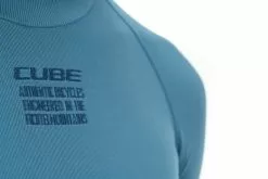 Cube Race Be Cool Fahrrad Unterhemd Lang Blau 2023 -Fahrräder Verkäufe 123213