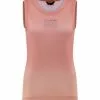 Cube Mesh Damen Fahrrad Body Shirt Unterhemd Coral Rot 2023