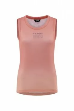 Cube Mesh Damen Fahrrad Body Shirt Unterhemd Coral Rot 2023