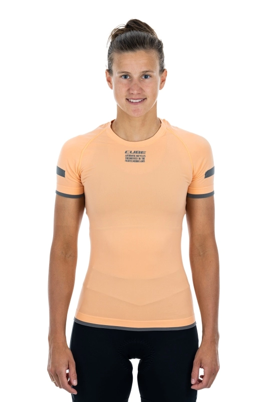 Cube Race Be Cool Damen Fahrrad Unterhemd Kurz Coral Rot 2023 4 Cube Race Be Cool Damen Fahrrad Unterhemd Kurz Coral Rot 2023 – Bild 2