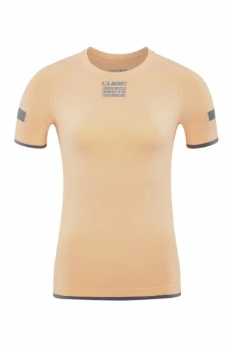 Cube Race Be Cool Damen Fahrrad Unterhemd Kurz Coral Rot 2023 3 Cube Race Be Cool Damen Fahrrad Unterhemd Kurz Coral Rot 2023