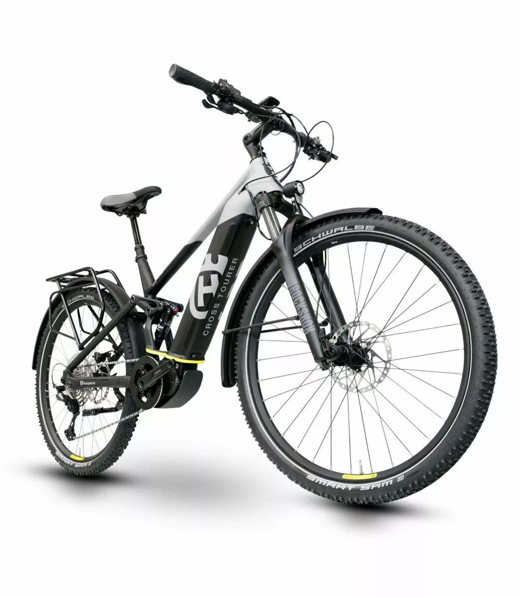 Husqvarna Cross Tourer CT5 FS 27.5'' Pedelec E-Bike Trekking Fahrrad Matt Grau/schwarz 2023 4 Husqvarna Cross Tourer CT5 FS 27.5'' Pedelec E-Bike Trekking Fahrrad Matt Grau/schwarz 2023 – Bild 2