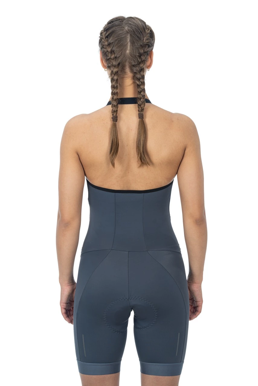 Cube Blackline Damen Fahrrad Trägerhose Kurz Grau 2023 5 Cube Blackline Damen Fahrrad Trägerhose Kurz Grau 2023 – Bild 3