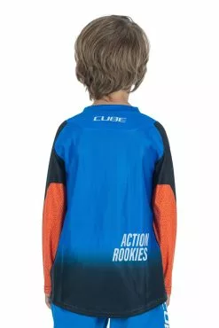 Cube Vertex Rookie X Actionteam Kinder Fahrrad Trikot Lang Schwarz/blau 2023 -Fahrräder Verkäufe 12447F201