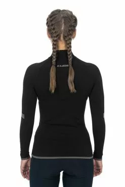 Cube Race Be Warm Damen Fahrrad Unterhemd Lang Schwarz 2023 -Fahrräder Verkäufe 12460F201