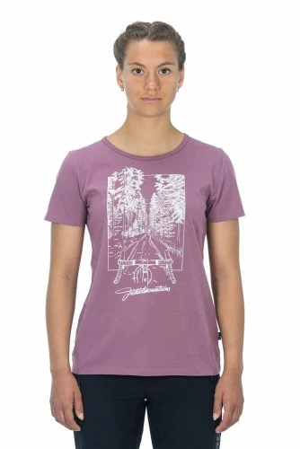 Cube Organic Fichtelmountains Damen Freizeit T-Shirt Berry Rot 2023 3 Cube Organic Fichtelmountains Damen Freizeit T-Shirt Berry Rot 2023