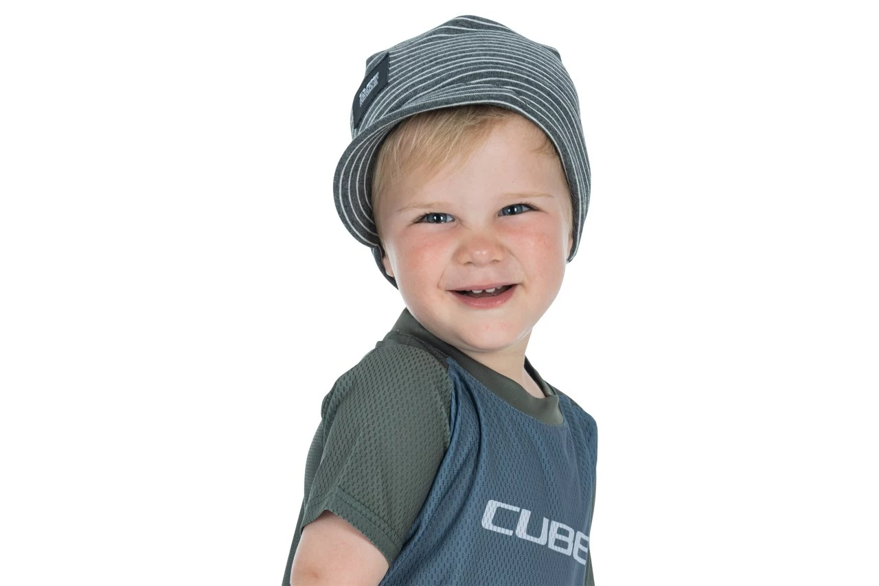 Cube Rookie Kinder Fahrrad Unterhelmmütze Grau/beige 2023 4 Cube Rookie Kinder Fahrrad Unterhelmmütze Grau/beige 2023 – Bild 2