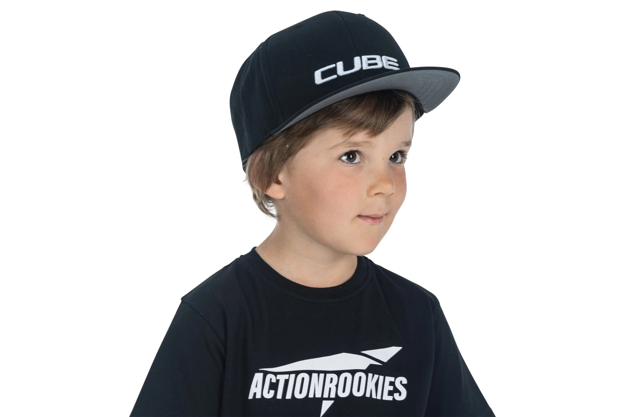Cube 6 Panel Rookie Kinder Cap / Mütze Schwarz 4 Cube 6 Panel Rookie Kinder Cap / Mütze Schwarz – Bild 2