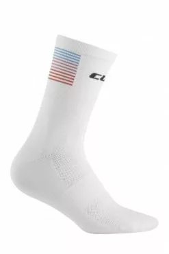 Cube Teamline High Cut Fahrrad Socken Weiß 2023