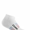 Cube Teamline Low Cut Fahrrad Socken Weiß 2023