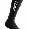 Cube After Race Logo High Cut Fahrrad Socken Schwarz/weiß 2023 -Fahrräder Verkäufe 12509F100