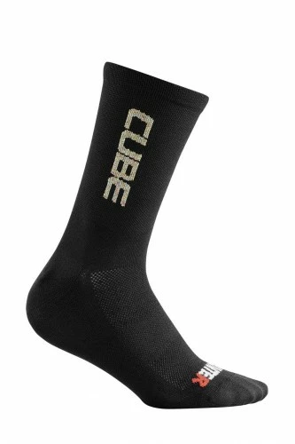 Cube Vertex High Cut Fahrrad Socken Schwarz 2023 3 Cube Vertex High Cut Fahrrad Socken Schwarz 2023