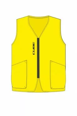 Cube Safety Weste Cmpt Fahrrad Sicherheitsweste Gelb 202
