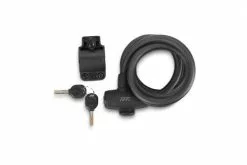 RFR Fahrrad Spiralschloss 12 X 1500mm Schwarz